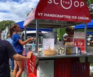 mobile scoop truck at an event