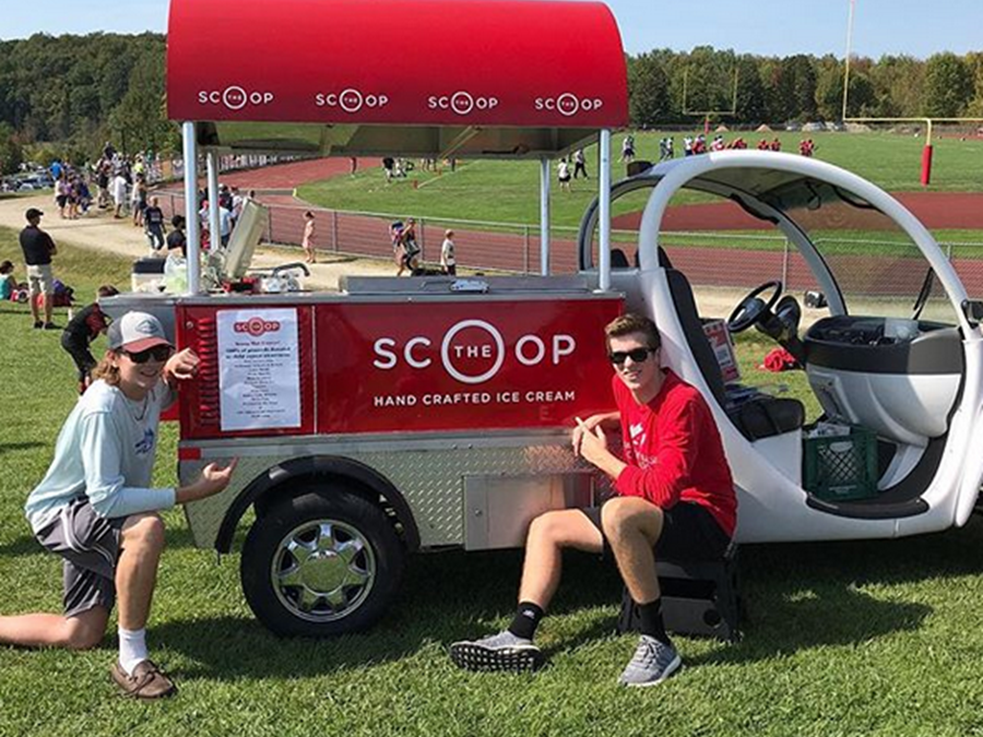 mobile scoop truck